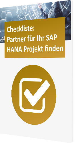 Checkliste Partner für SAP HANA Projekte